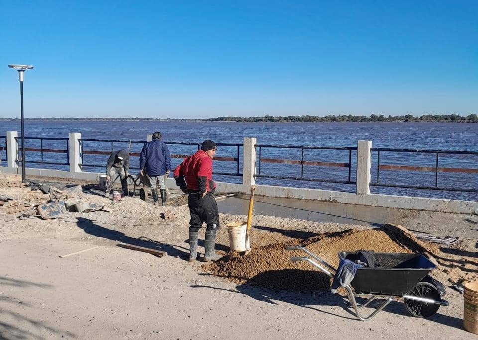 Las obras y mejoras no paran en Santa Elena
